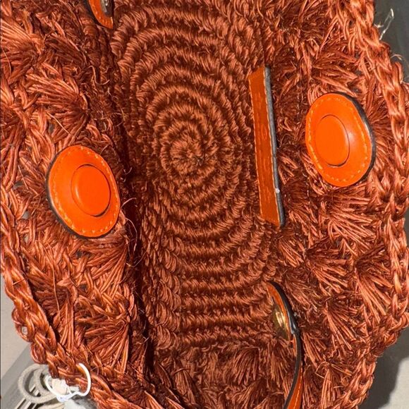 NWT AGUA by AGUA BENDITA ALMEJA TERRACOTA BAG - Picture 8 of 10